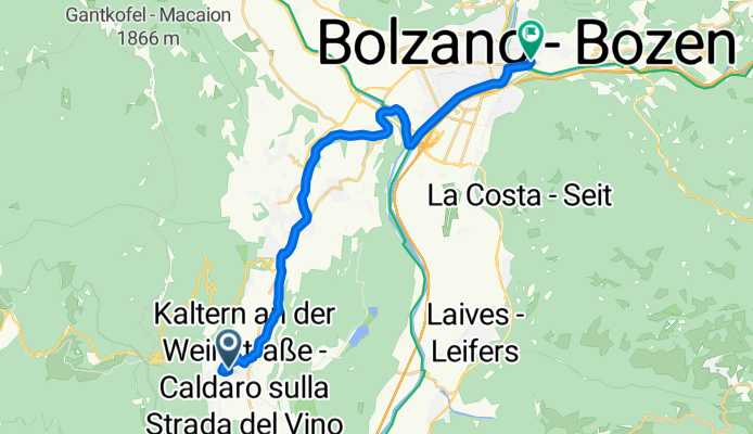 Da Maria-Theresien-Straße a Bolzano