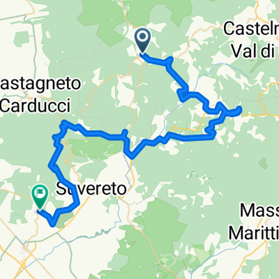 Canneto - Monterotondo Marittimo - Sassetta - Campiglia