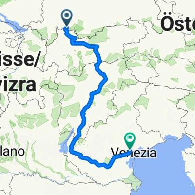 Füssen nach Venedig