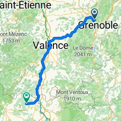 Chemin de Namière, Mont-Saint-Martin à Impasse Saint-Hubert, Goudargues