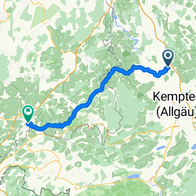 Von Dietmannsried bis Wangen im Allgäu