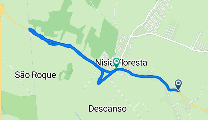 Vila São João, Nísia Floresta a Rua do Comércio, Nísia Floresta