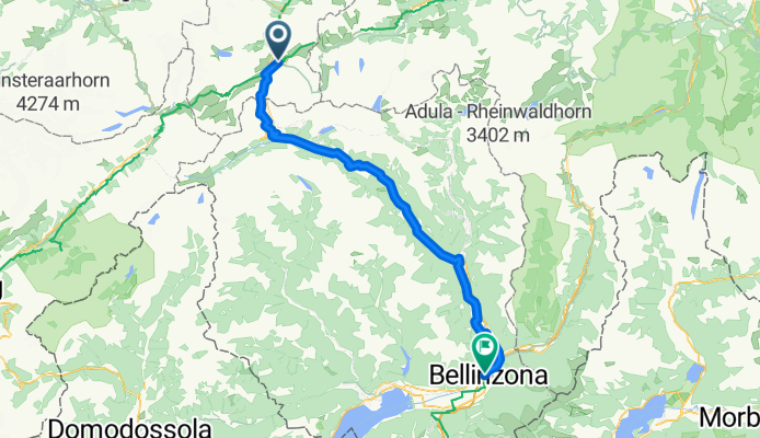 Andermatt - Bellinzona