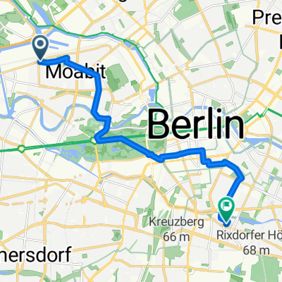 Beusselstraße, Berlin to Blücherstraße, Berlin