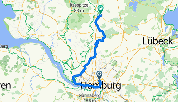 Von Hamburg bis Neumünster