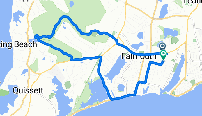 Main St, Falmouth to Main St, Falmouth