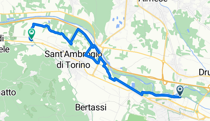 Da Avigliana a Strada Statale del Moncenisio