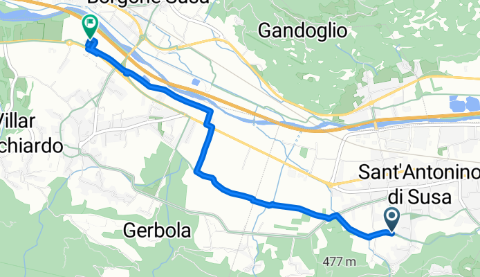 Da Via Maisonetta a Via Antica di Francia