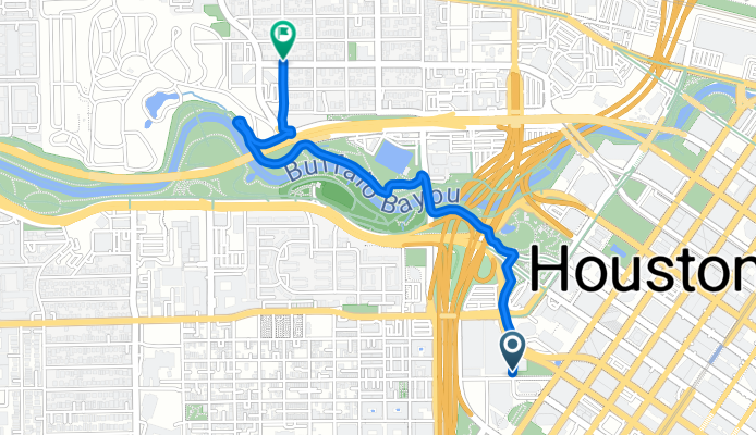 Bell St, Houston to Decatur St, Houston