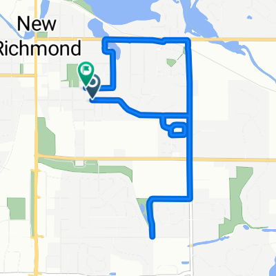 E Sixth St, New Richmond to E Sixth St, New Richmond
