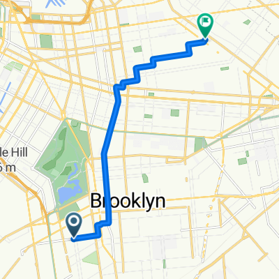 Argyle Rd, New York to Bushwick Ave, New York