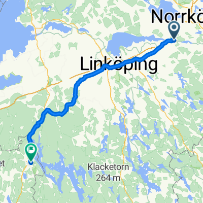 Bråttom sluss, Norsholm to Falkgatan, Tranås