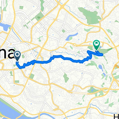 Matsuo 2-Chōme, Naha nach Shurikinjocho 1-Chōme, Naha