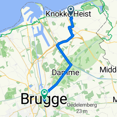 Sint-Jorisstraat, Knokke-Heist a Breidelstraat, Brugge