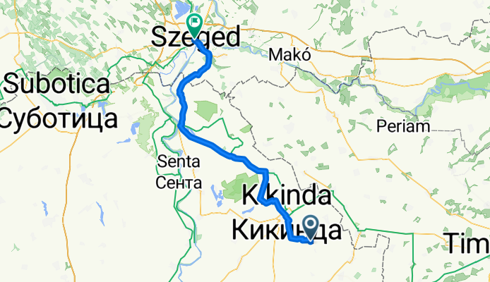 Kikinda - Szeged