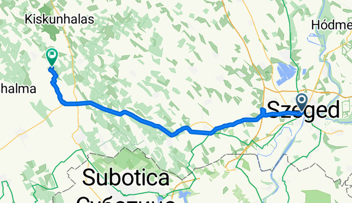 Szeged - Kunfehértó