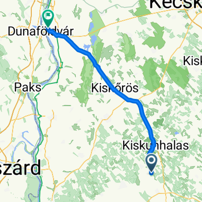 Kunfehértó - Dunaföldvár