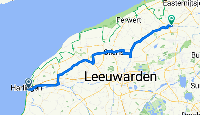 Harlingen nach Dokkum