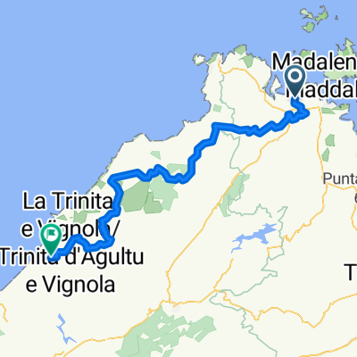 Via Grecale, Palau nach Via Mare, Badesi