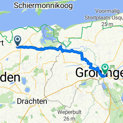 Dokkum nach Groningen