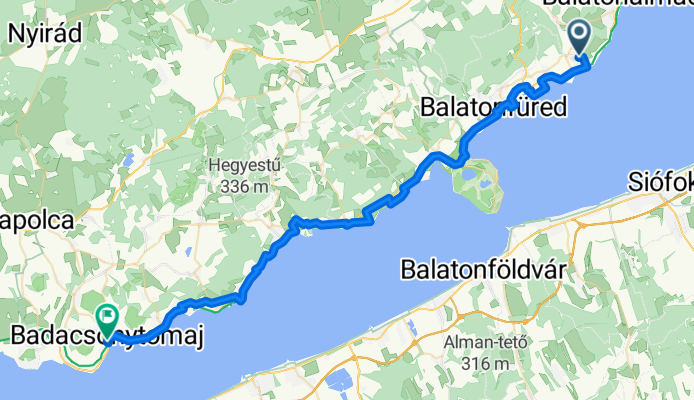 Alsóörs - Iskola utca, Badacsonytomaj
