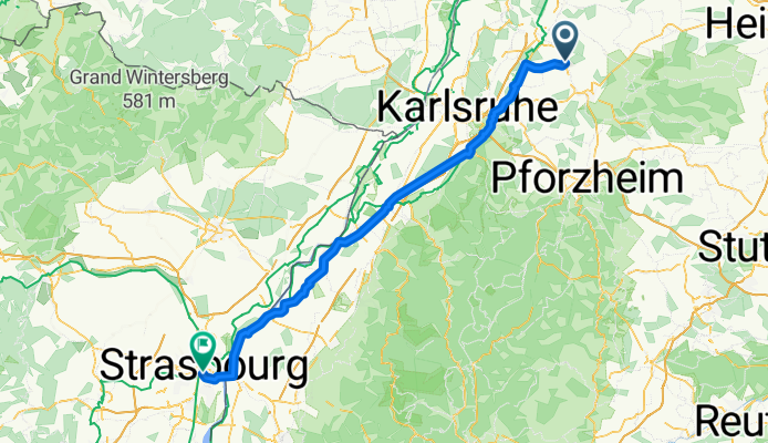 Gondelsheim - Straßburg