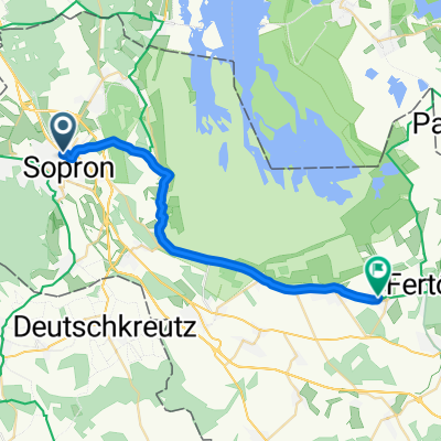 Stornó Ferenc utca, Sopron - Hunyadi János utca, Fertőszéplak