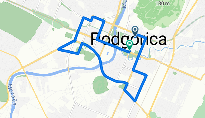 Podgorica CM 92 - nocna voznja