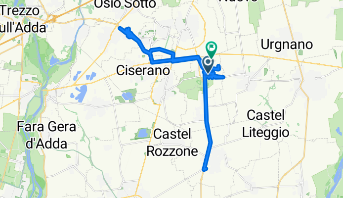 Da Via Giacomo Leopardi a Via delle Gère