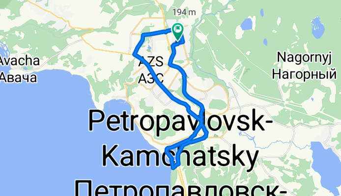 Вольского улица, Петропавловск-Камчатский до улица Савченко, Петропавловск-Камчатский