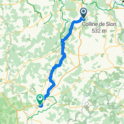 Autoroute de Lorraine-Bourgogne nach Rue de la Fontaine