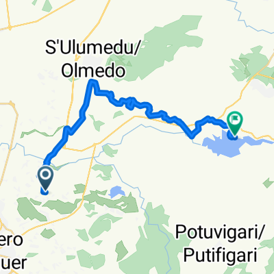 De Strada Vicinale La Tanca de Sant'Agustì à Uri