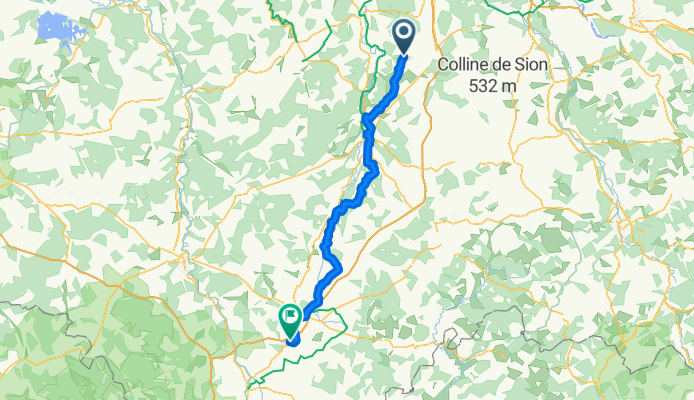 D117 nach Rue de l'Église