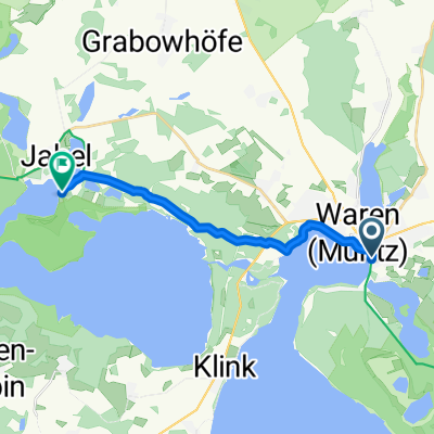 Am Seeufer nach Zum Werder