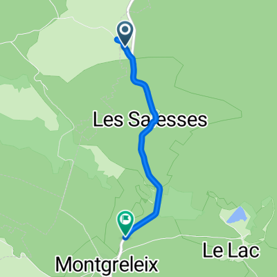 D 636, Montgreleix à D 636, Montgreleix