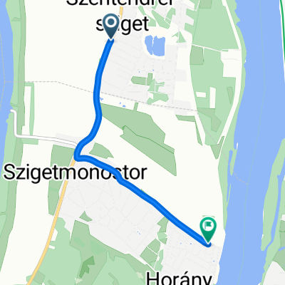 Csóka utca - Monostori utca