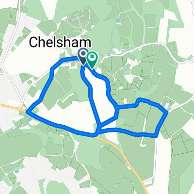 Church Lane, Warlingham to Chelsham Common, Warlingham