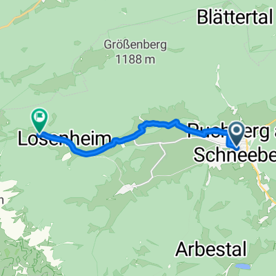 Bahnhofplatz - Losenheimer Straße