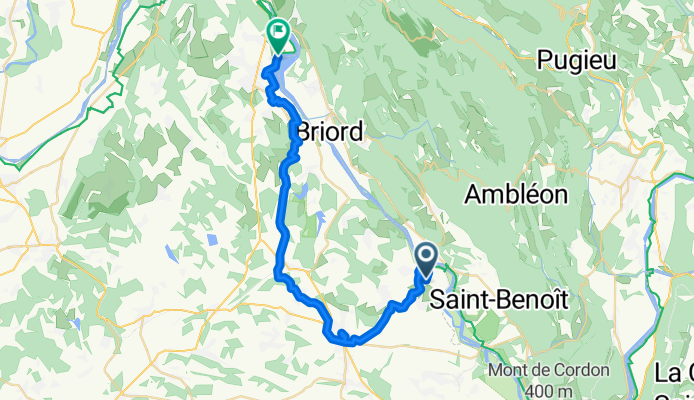 Brangues to Montalieu - Ballee Bleue