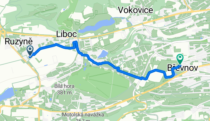 Ciolkovského do Sartoriova