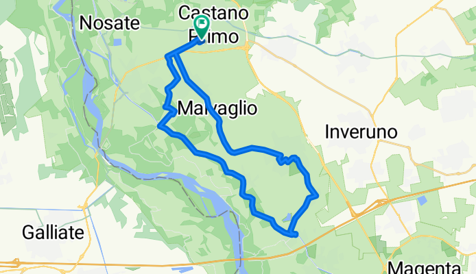 Da Castano Primo a Via Alfonso Lamarmora