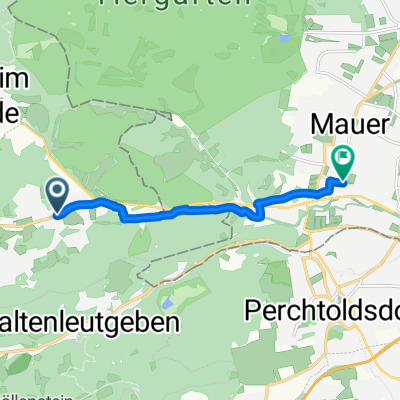 Hauptstraße 105b nach Rudolf-Waisenhorn-Gasse