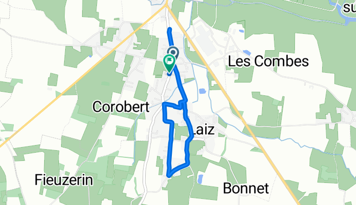 De Route de Cruzilles à Route de Cruzilles