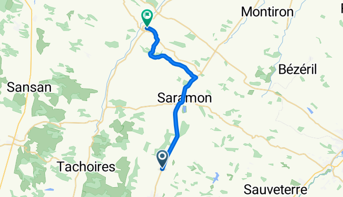 D12 to Place Centulle 1er