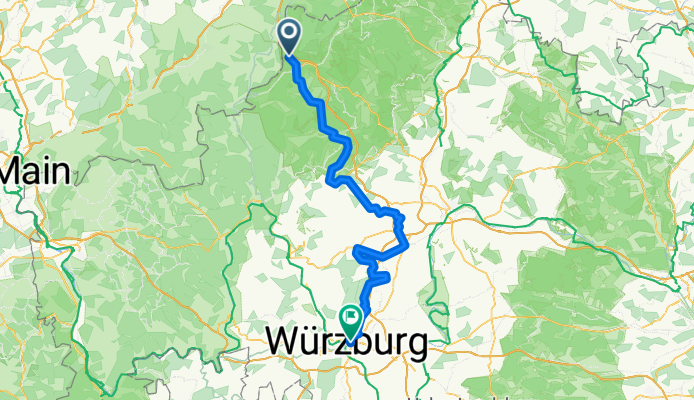 Bad Brückenau - Würzburg