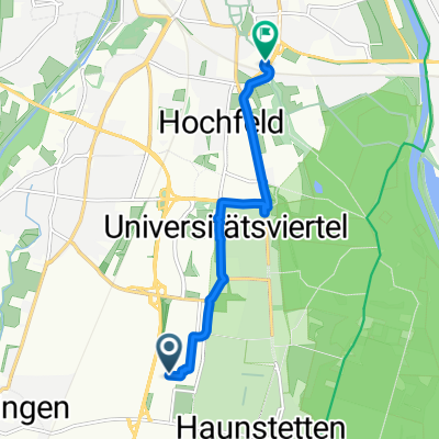 Unterer Talweg, Augsburg nach Baumgartnerstraße, Augsburg