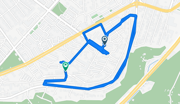 Умеренный маршрут