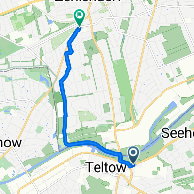 Lichterfelder Allee, Teltow nach Berlepschstraße, Berlin