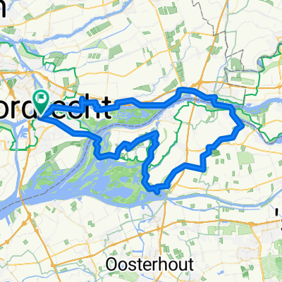 Route in Dordrecht