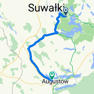 Leszczewek, Suwałki do Rajgrodzka, Augustów